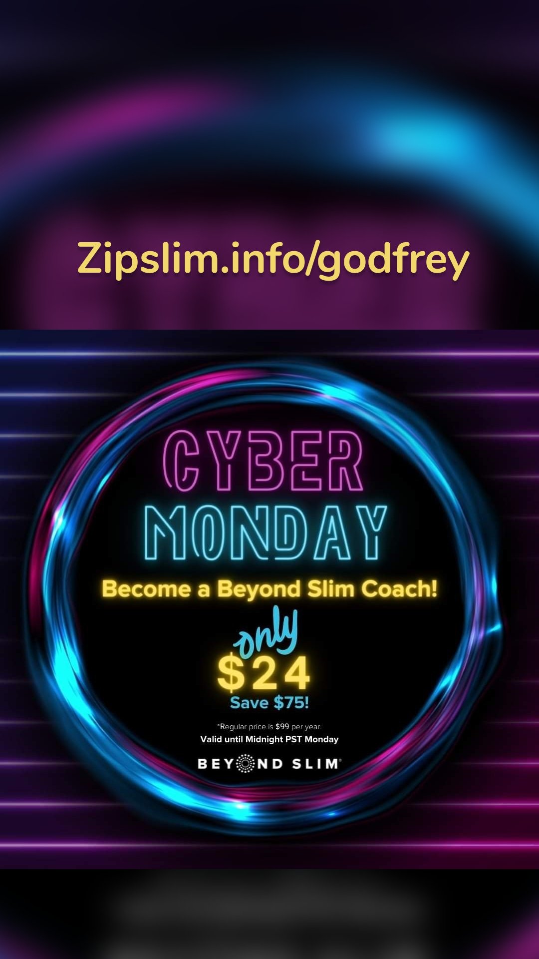 Zipslim.info/godfrey 